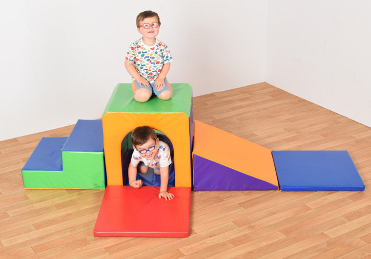 Soft Play Mountain Tunnel and Slide, Learning SPACE
