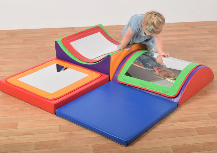 Soft Play Set - Triple Sensory Mirror, Learning SPACE