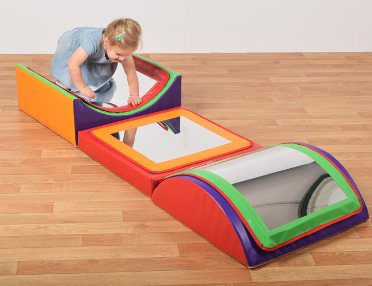 Soft Play Set - Triple Sensory Mirror, Learning SPACE