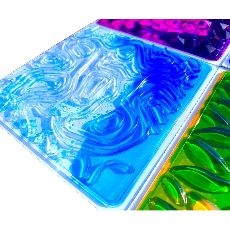 Soft Textured Sensory Floor Tiles – Set of 6, Sensory toy Learning SPACE