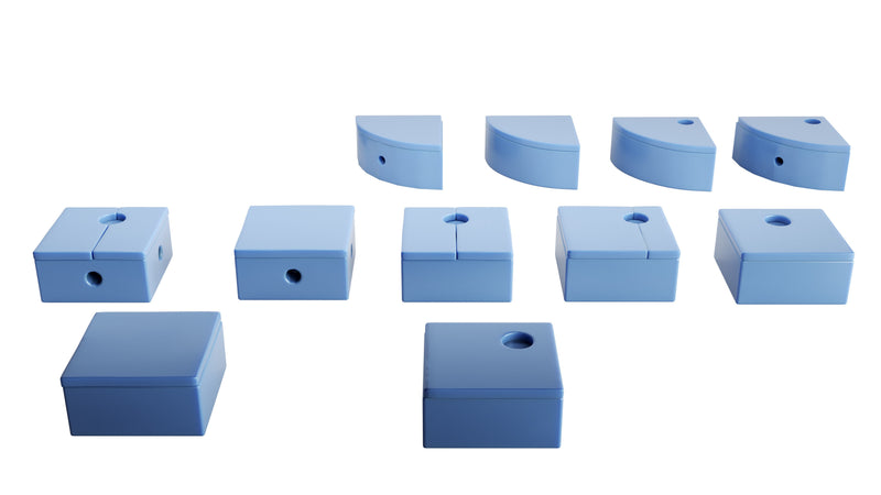 Softplay Plinth For Bubble tubes and Fibre Optics (1x1x0.4m), Learning SPACE