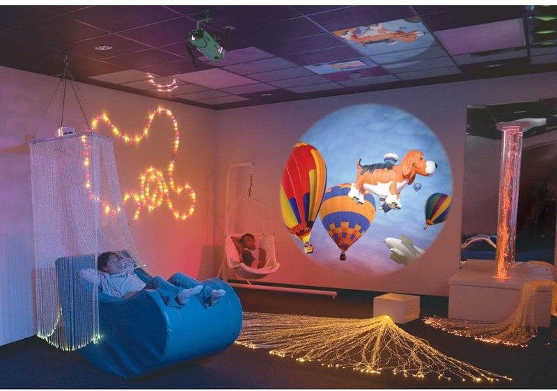 Solar LED Sensory Projector 85mm, Learning SPACE