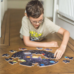 Solar System Circular Floor Puzzle, Learning SPACE