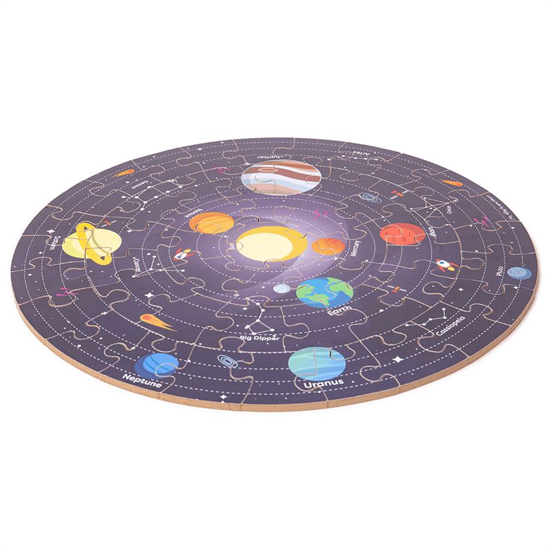 Solar System Circular Floor Puzzle, Learning SPACE