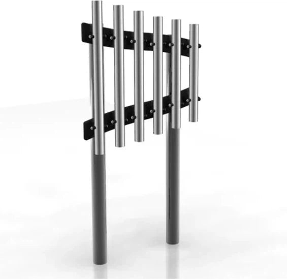 Soprano Pentatonic Freechimes with Legs - Sensory Garden Musical Instrument, Ground Fixed Learning SPACE