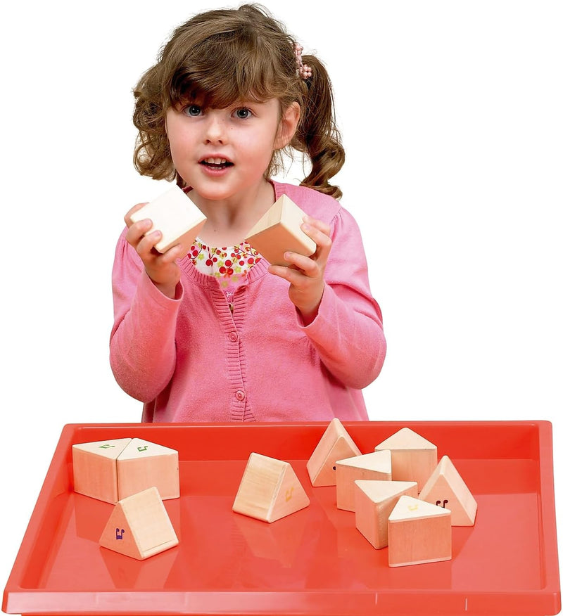 Sound Prism Set Of 12 - Help Learn Colours And Weights, Learning SPACE