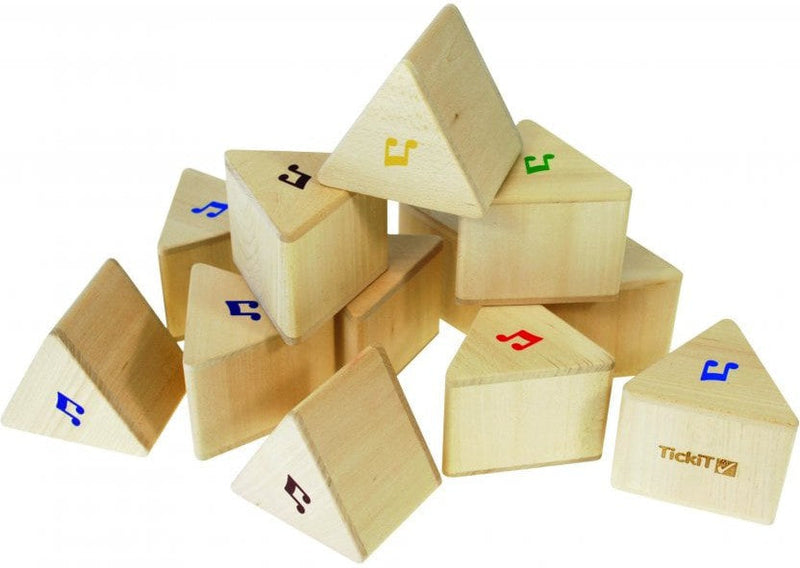 Sound Prism Set Of 12 - Help Learn Colours And Weights, Learning SPACE