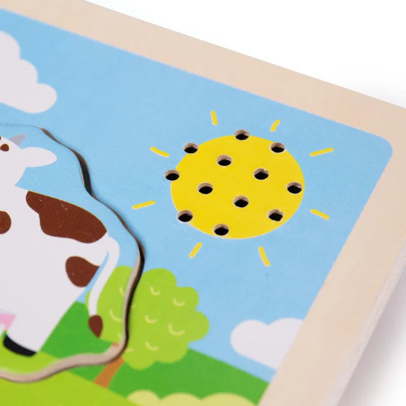 Sound Puzzle - Farm, Learning SPACE