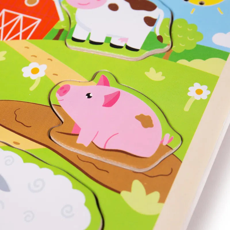 Sound Puzzle - Farm, Learning SPACE