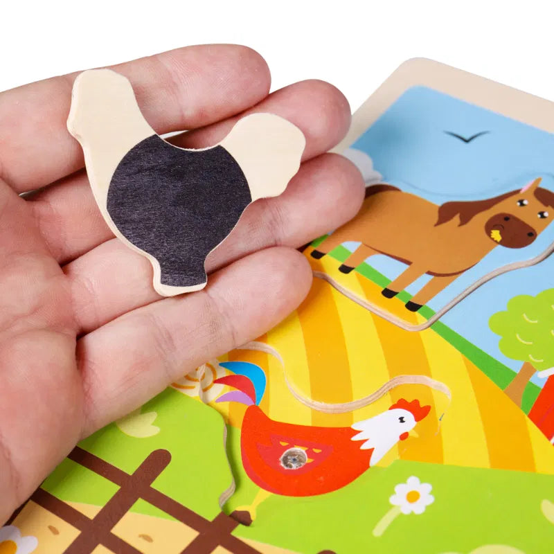 Sound Puzzle - Farm, Learning SPACE
