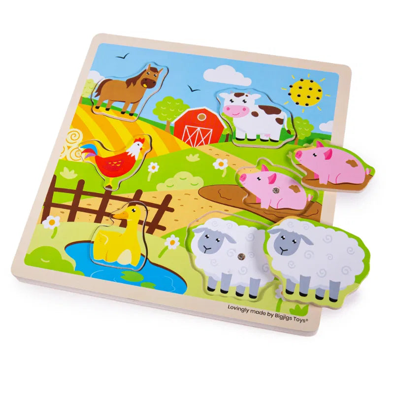 Sound Puzzle - Farm, Learning SPACE