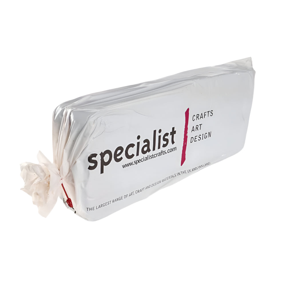 Specialist Crafts White Porcelain Clay-Art Materials,Art Pack,Arts & Crafts,EA Tender,Early Arts & Crafts,Messy Play,Modelling Clay,Porcelain Clay,Primary Arts & Crafts-12.5kg (1 Bag)-PM009A-Learning SPACE