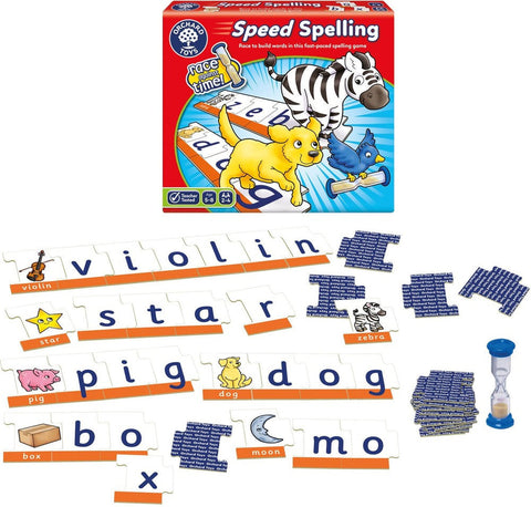 Speed Spelling Game-Early Years Literacy,Games & Toys,Literacy Toys,Orchard Toys,Primary Literacy,Spelling Games & Grammar Activities,Stock,Table Top & Family Games-Learning SPACE