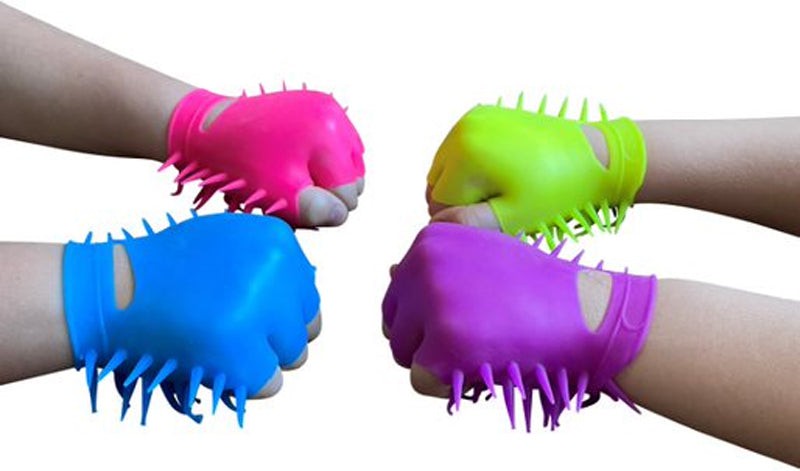 Spikey Glove 4 Pack, Stress Relief Toys Learning SPACE