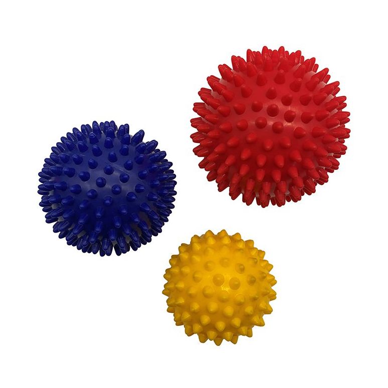 Spikey Massage Balls Set of 3, Learning SPACE