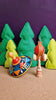 Spinning Top with Sound/Wood Handle -Confetti, Learning SPACE