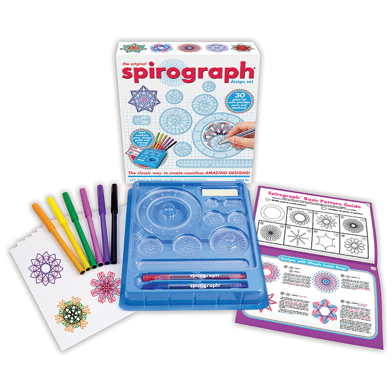 Spirograph Design Set – Classic Spiral Art Magic!, Learning SPACE