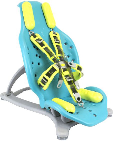 Splashy - Portable Bath Seat, VAT Exempt Blue Green Learning SPACE