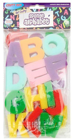 Sponge Alphabet A-Z, Learning SPACE