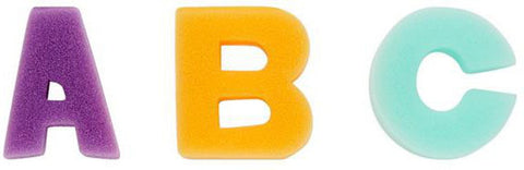 Sponge Alphabet A-Z-Art Materials,Arts & Crafts,Baby Arts & Crafts,Crafty Bitz Craft Supplies,Early Arts & Crafts,Early Years Literacy,Learn Alphabet & Phonics,Literacy Toys,Painting Accessories,Primary Literacy,Stock-Learning SPACE
