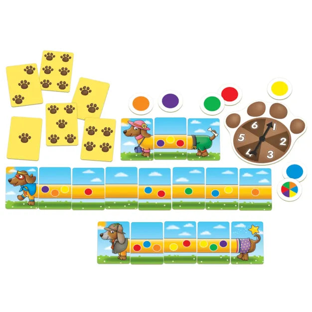 Spotty Sausage Dogs Board Game, Learning SPACE