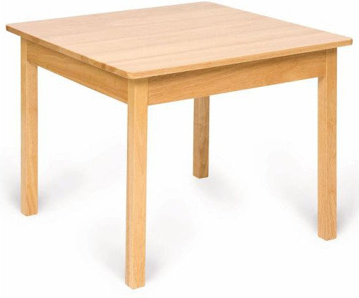 Square Wooden Childrens Table for Playroom & Bedrooms, Learning SPACE