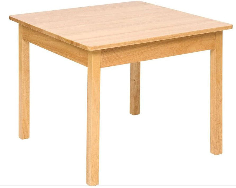 Square Wooden Childrens Table for Playroom & Bedrooms, Learning SPACE