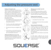 Squease™ Pressure Vest-ADD/ADHD,Calming & Anxiety,Squeeze,Teen Sensory Weighted & Deep Pressure,Toys for Anxiety,Weighted & Deep Pressure-Learning SPACE