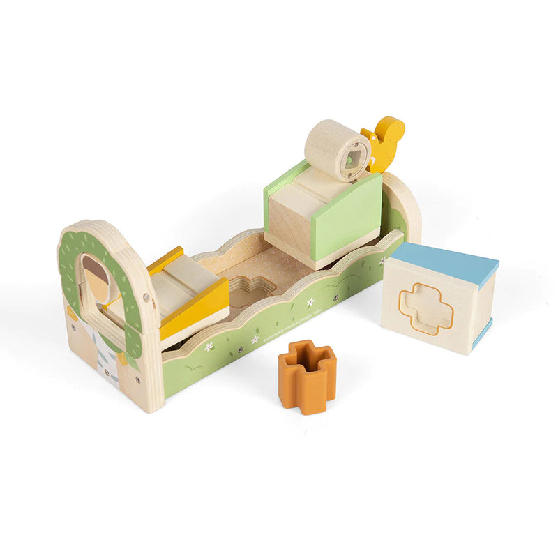 Squirrel Ramp Sorter – Sort, Slide & Squeak with Woodland Fun!, Learning SPACE