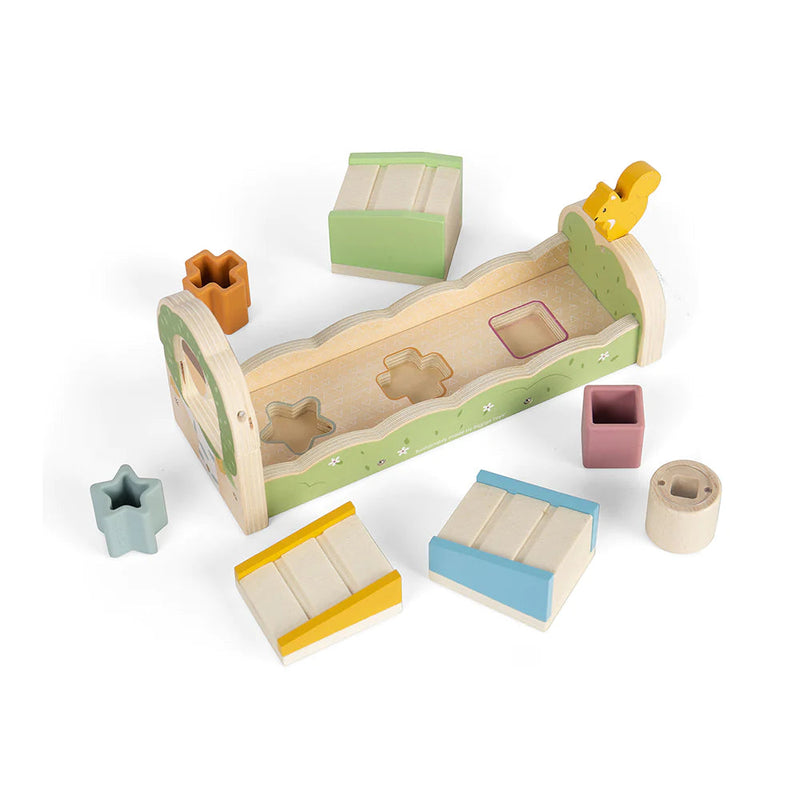 Squirrel Ramp Sorter – Sort, Slide & Squeak with Woodland Fun!, Learning SPACE