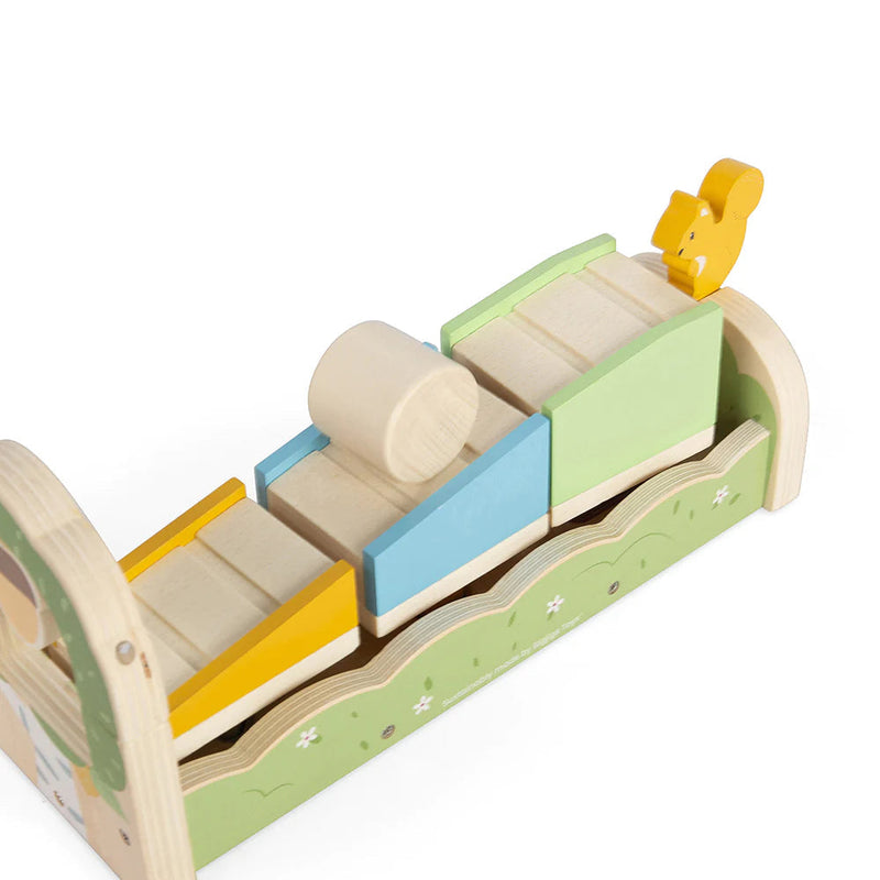 Squirrel Ramp Sorter – Sort, Slide & Squeak with Woodland Fun!, Learning SPACE