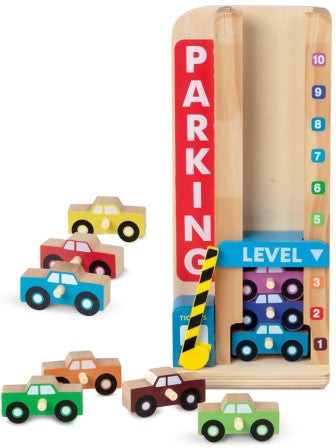 Stack & Count Parking Garage-Cars & Transport,Counting Numbers & Colour,Early Years Maths,Imaginative Play,Maths,Primary Maths,Small World,Stacking Toys & Sorting Toys,Stock-Learning SPACE