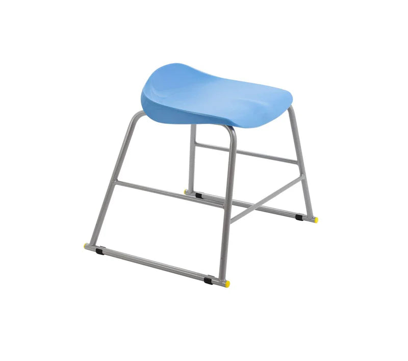 Stackable Titan Stool, Size 3 Blue Learning SPACE