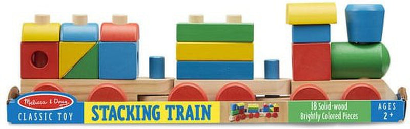 Stacking Train Wooden Toy – Classic Play with a Colourful Twist!, Learning SPACE