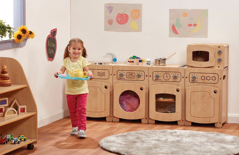 Stamford Kitchen Set (Microwave, Sink, Fridge, Washer & Cooker), Learning SPACE