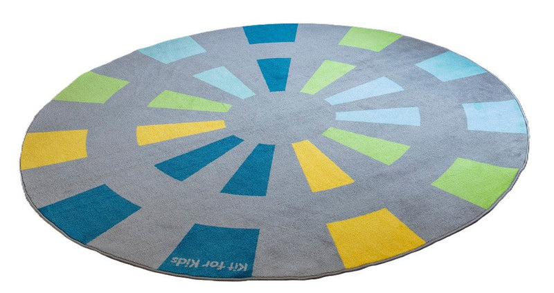 Starburst 2m Circular Carpet, Learning SPACE