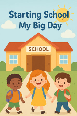 Starting School Social Story (Editable & Printable Word Template)-Back To School,Calming & Anxiety,Dropship,Social Stories & Games & Social Skills,Toys for Anxiety-Learning SPACE