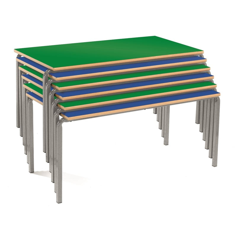 Steel Frame Blue Table FLASH SALE, Learning SPACE