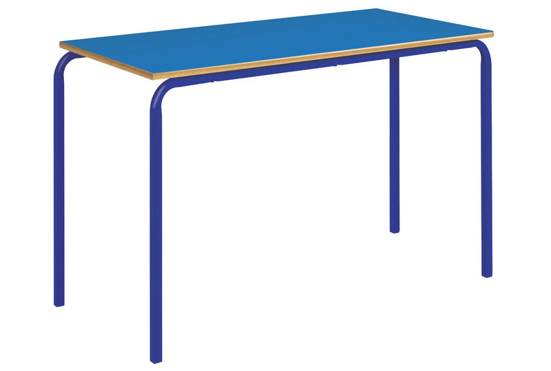 Steel Frame Blue Table FLASH SALE, Learning SPACE