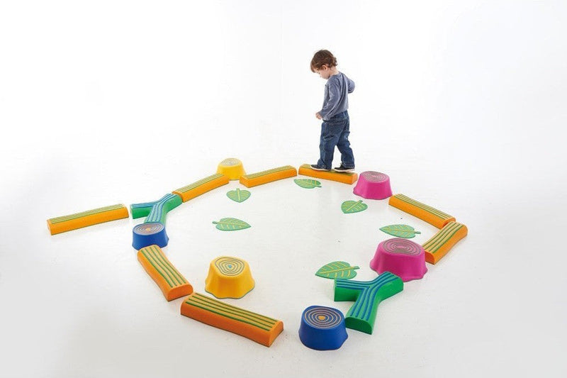 Step-A-Forest Set - Help Develop Balance & Proprioceptive Skills, Learning SPACE