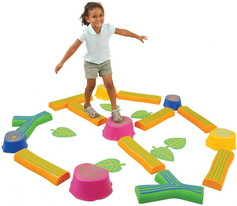 Step-A-Forest Set - Help Develop Balance & Proprioceptive Skills, Learning SPACE