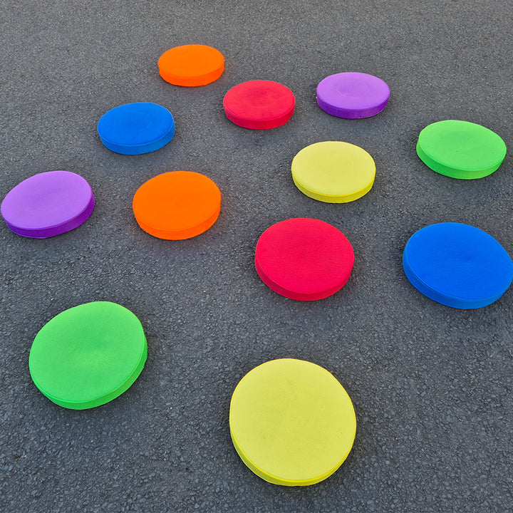 Step and Sound Pads - Step, Listen, Learn!, Pack of 12 Learning SPACE