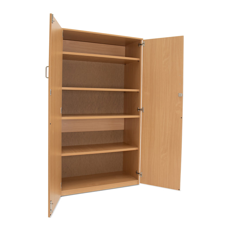 Stock Cupboard 1 Fixed and 4 Adjustable Shelves, Learning SPACE