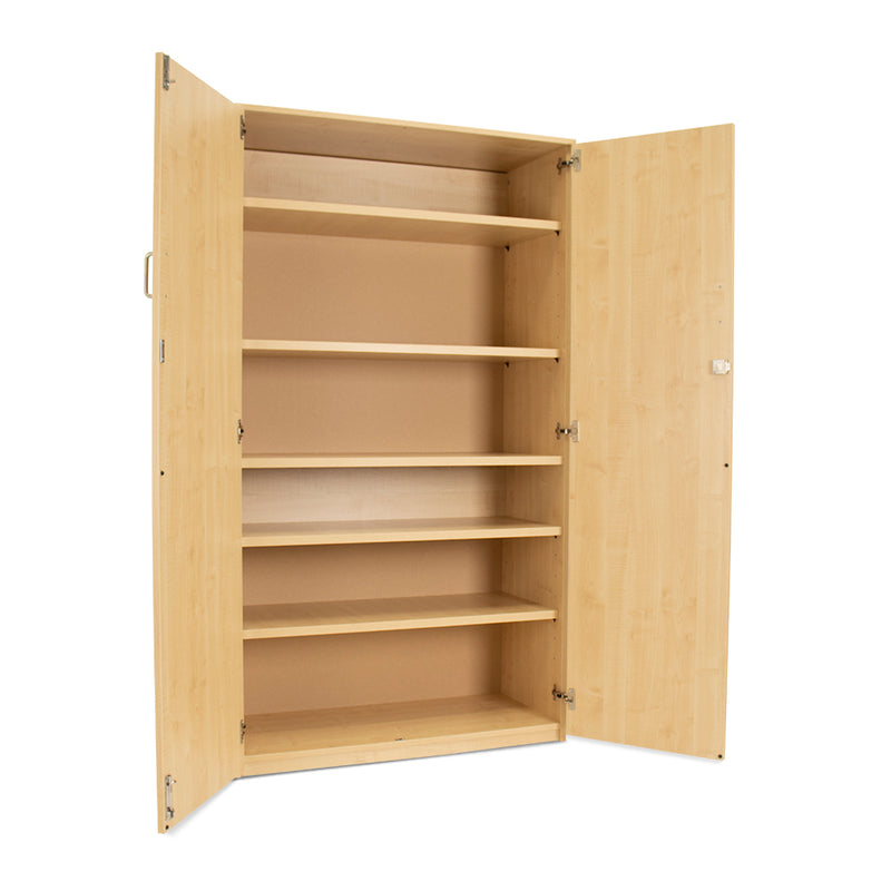 Stock Cupboard 1 Fixed and 4 Adjustable Shelves, Learning SPACE