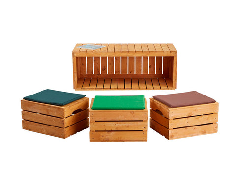 Storage Bench & Seats-Atelier,Children's Wooden Seating,Cosy Direct,Cosy Outdoor,Outdoor Seating,Seating,Toddler Seating-Learning SPACE