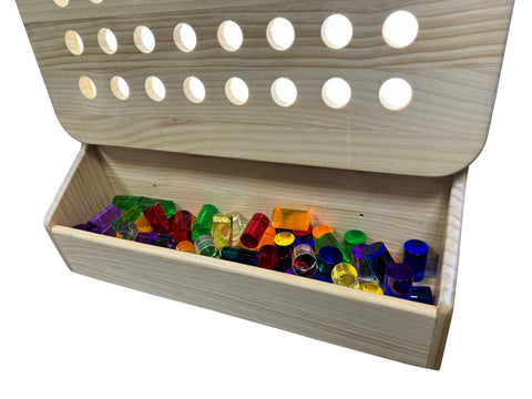 Storage Tray for Wall Hanging Wall Panel-Playlearn,Sensory Wall Panels & Accessories-Learning SPACE