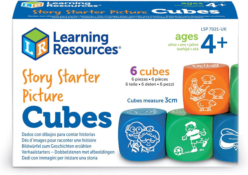 Story Starter Picture Cubes, Learning SPACE