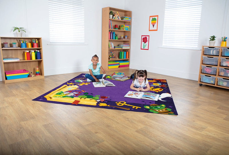 Storytime 2x2m Carpet, Learning SPACE