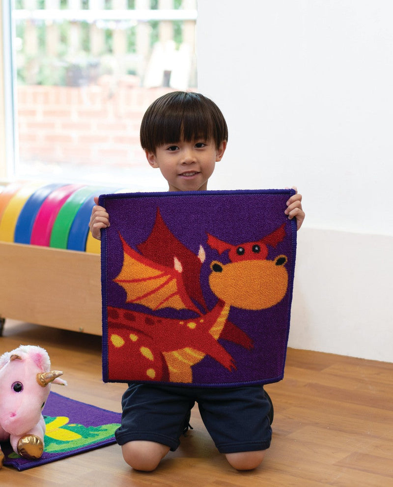 Storytime 32 Interactive Carpet Tiles with holdall, Learning SPACE