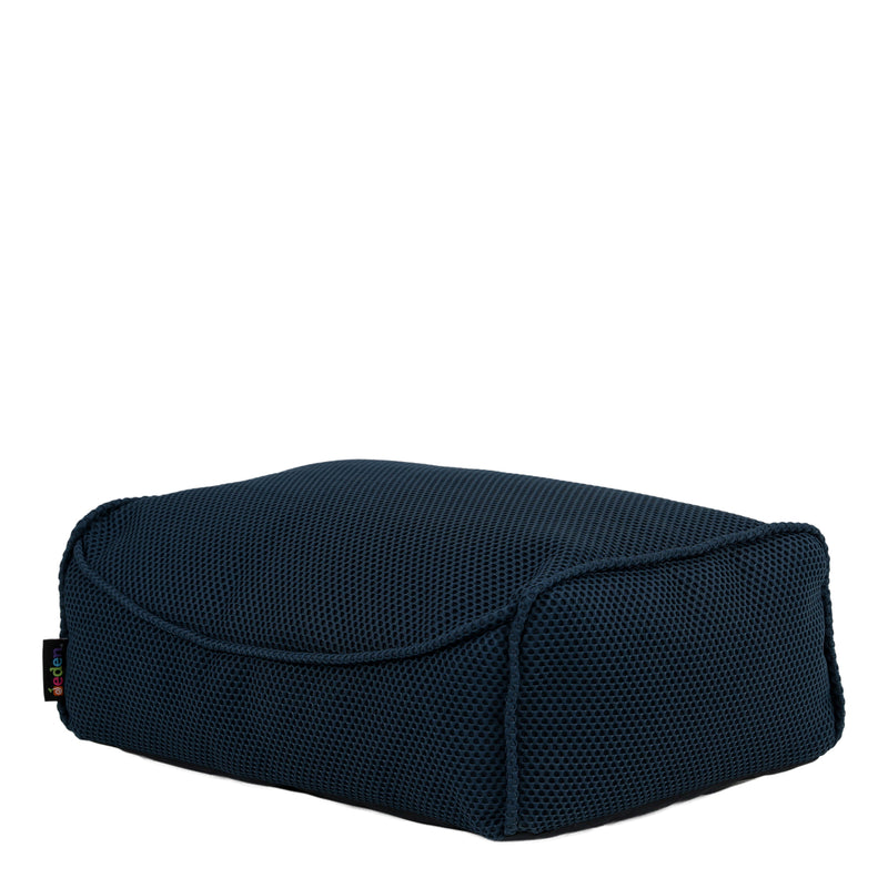 Study Footstool Bean Bag – Tech Mesh, Navy Learning SPACE